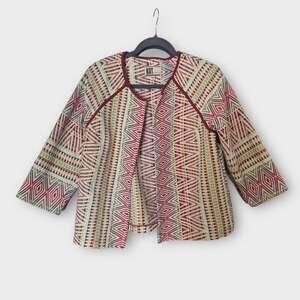 KUT From The Kloth blanket style boho lightweight jacket, medium